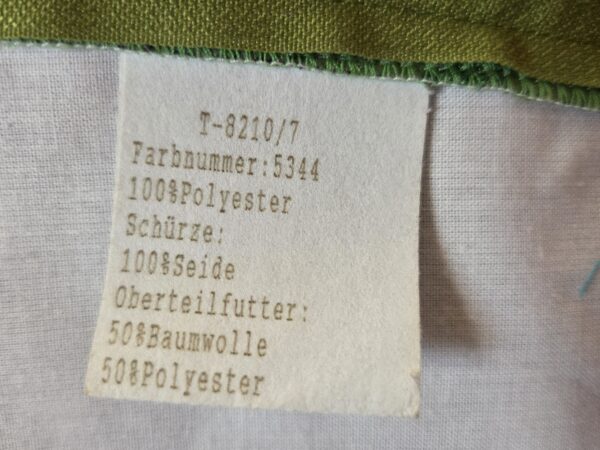Turi Trachten Dirndl olivgrün Gr. 44 – Bild 7