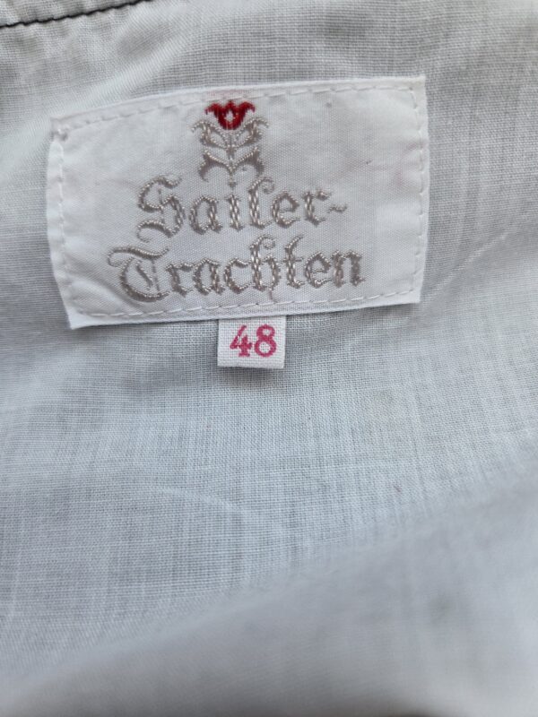 Sailer Trachten Dirndl schwarz rot  Gr. 48  2teilig – Bild 6